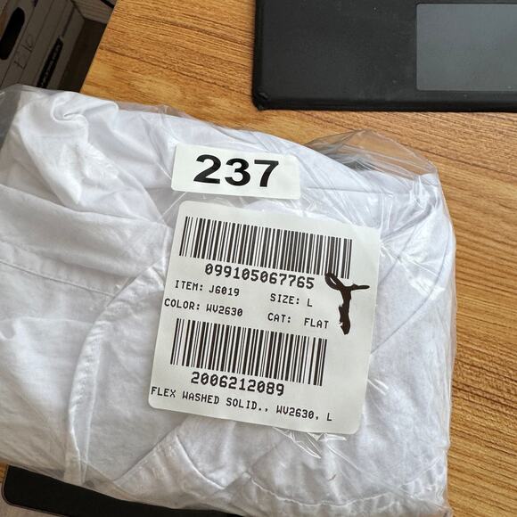 J.Crew Flex Washed Button Up Shirt Mens L White Classic Fit Long Sleeve Stretch - Picture 7 of 7